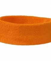 Oranje hoofdbandjes